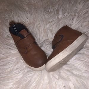 NAUTICA Boys tan boots